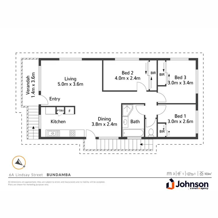 Floorplan of Homely house listing, 6a Lindsay Street, Bundamba QLD 4304