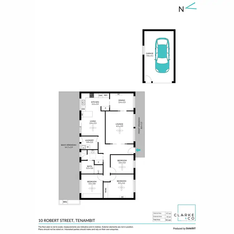 Floorplan of Homely house listing, 10 Robert Street, Tenambit NSW 2323