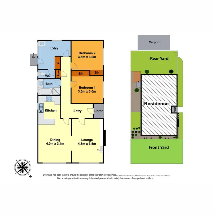 Floorplan of Homely unit listing, 1/81 Plenty Lane, Greensborough VIC 3088