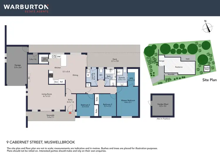 Floorplan of Homely house listing, 9 Cabernet Street, Muswellbrook NSW 2333