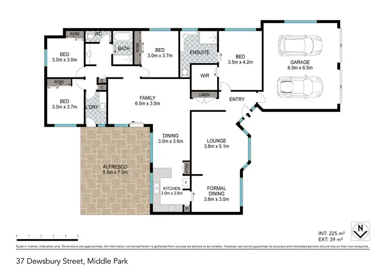Floorplan of Homely house listing, 37 Dewsbury Street, Middle Park QLD 4074