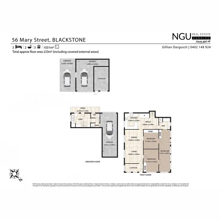 Floorplan of Homely house listing, 56 Mary Street, Blackstone QLD 4304