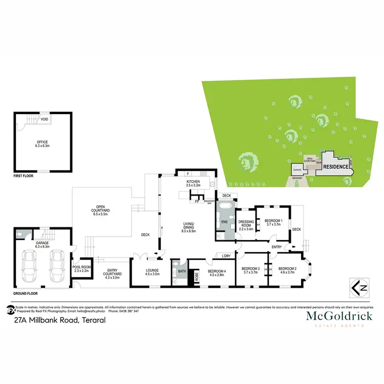 Floorplan of Homely rural property listing, 27a Millbank Road, Terara NSW 2540