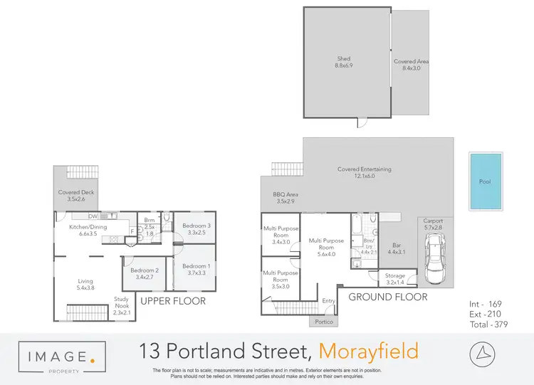 Floorplan of Homely house listing, 13 Portland Street, Morayfield QLD 4506