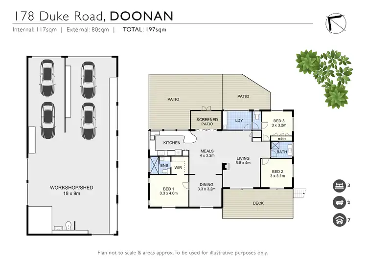Floorplan of Homely house listing, 178 Duke Road, Doonan QLD 4562