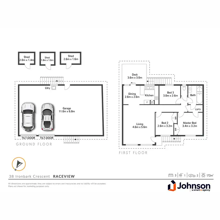 Floorplan of Homely house listing, 38 Ironbark Crescent, Raceview QLD 4305