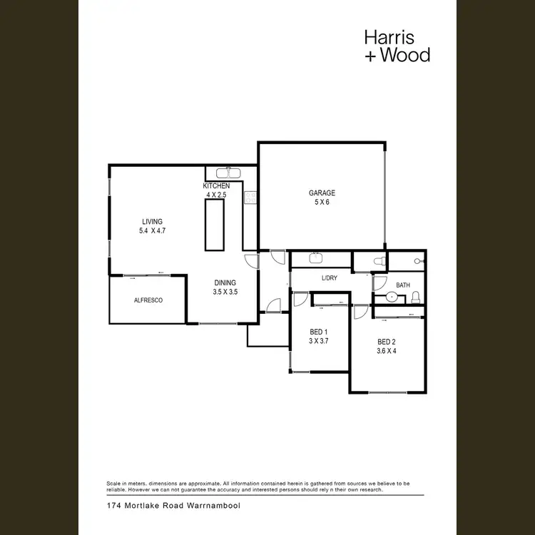 Floorplan of Homely house listing, 174 Mortlake Road, Warrnambool VIC 3280