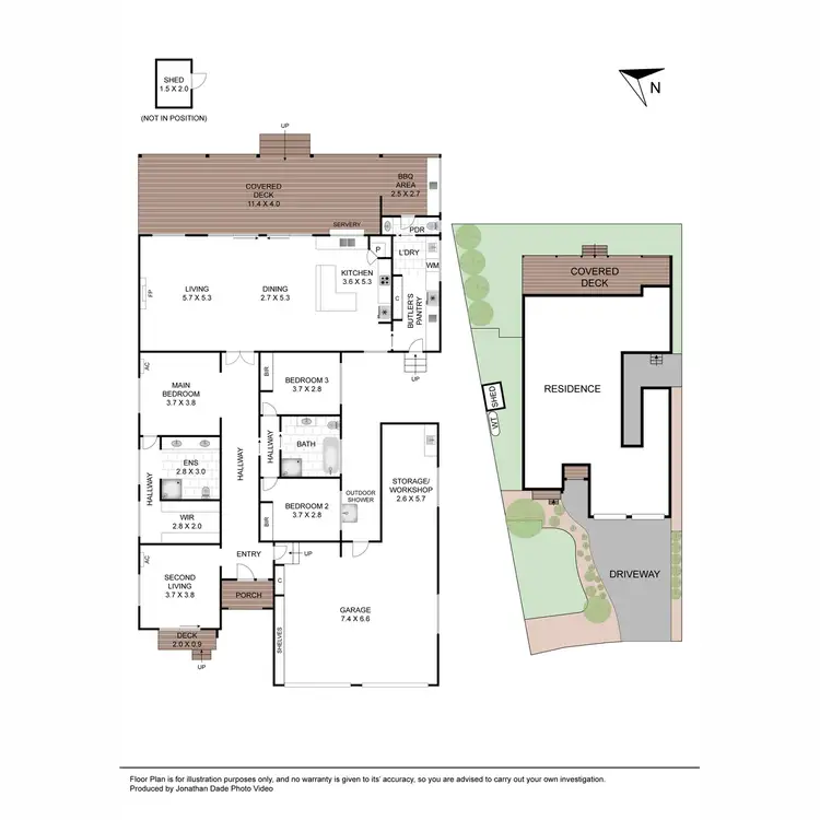 Floorplan of Homely house listing, 6 Fairway Drive, Safety Beach VIC 3936