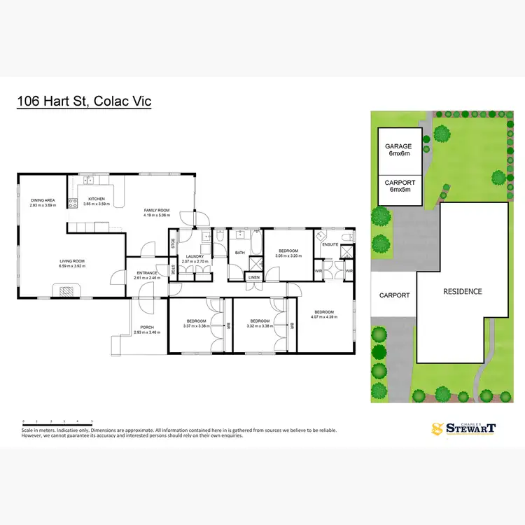 Floorplan of Homely house listing, 106 Hart Street, Colac VIC 3250