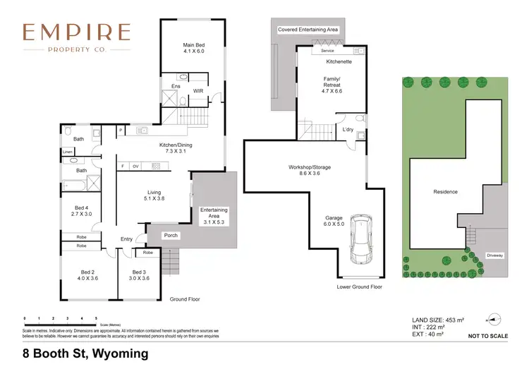 Floorplan of Homely house listing, 8 Booth Street, Wyoming NSW 2250