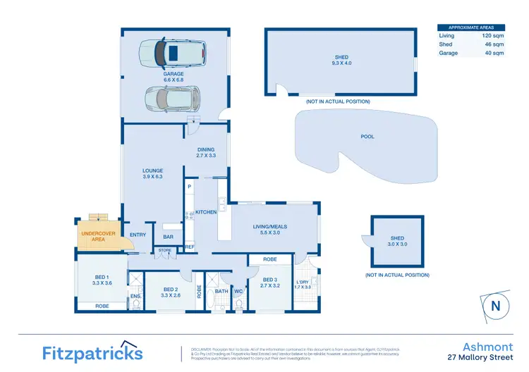 Floorplan of Homely house listing, 27 Mallory Street, Ashmont NSW 2650
