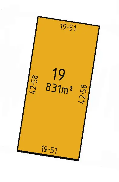 Floorplan of Homely land listing, LOT 19 Snow Gum Road, Heyfield VIC 3858