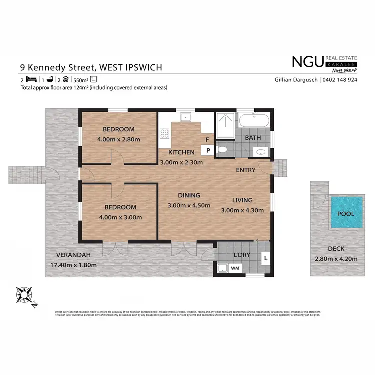 Floorplan of Homely house listing, 9 Kennedy Street, West Ipswich QLD 4305