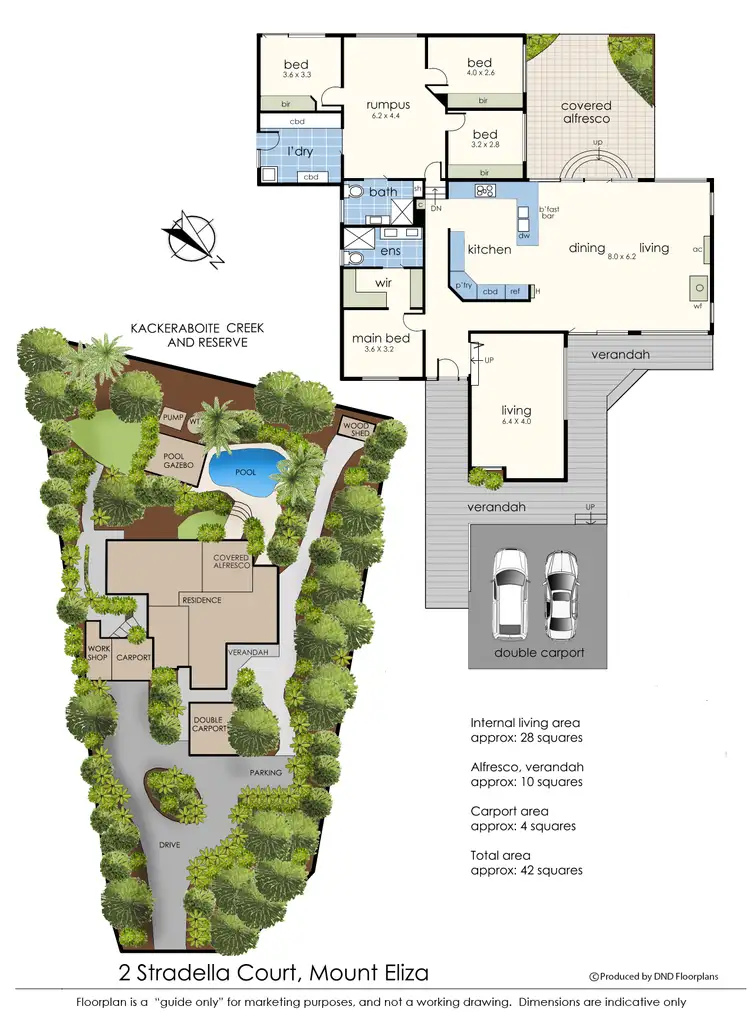 Floorplan of Homely house listing, 2 Stradella Court, Mount Eliza VIC 3930