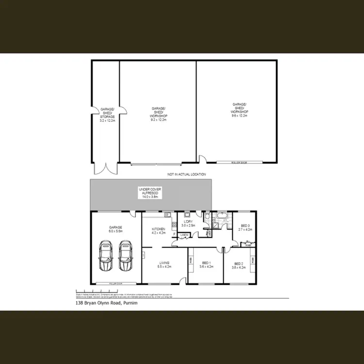 Floorplan of Homely house listing, 138 Bryan O'Lynn Road, Purnim VIC 3278
