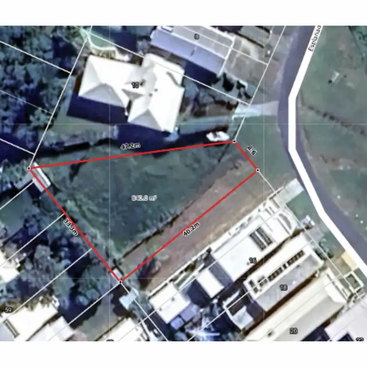 Floorplan of Homely land listing, 12 Esplanade, Cooee Bay QLD 4703