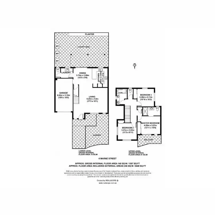 Floorplan of Homely house listing, 6 Marne Street, Alderley QLD 4051