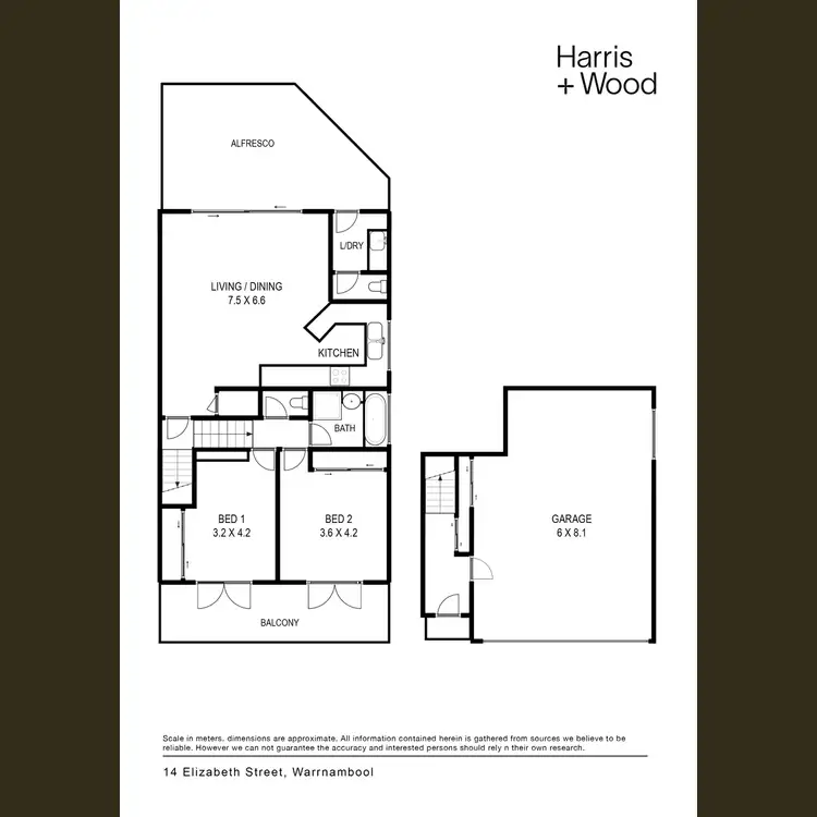 Floorplan of Homely house listing, 14 Elizabeth Street, Warrnambool VIC 3280