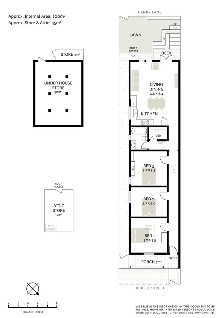Floorplan of Homely house listing, 21 Jubilee Street, Lewisham NSW 2049