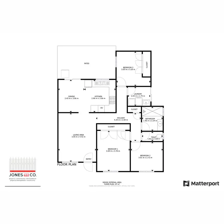Floorplan of Homely unit listing, 6/38 Camden Street, Dianella WA 6059