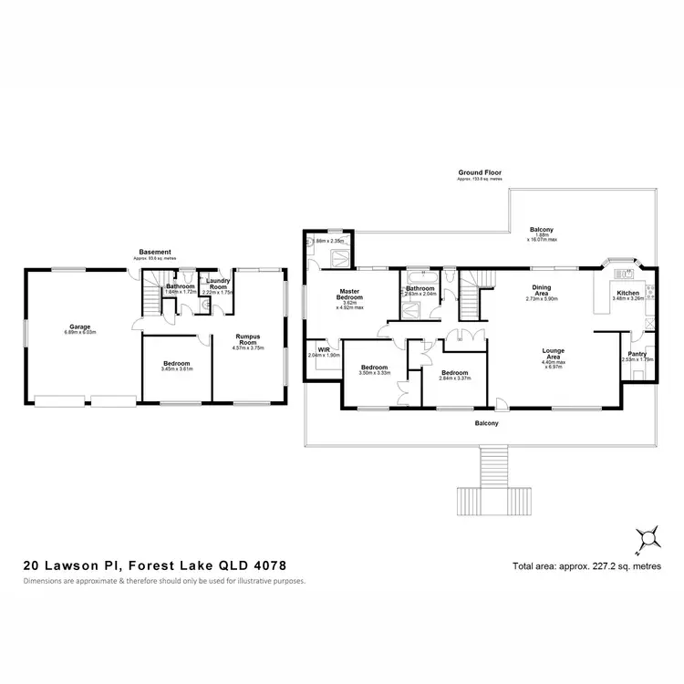 Floorplan of Homely house listing, 20 Lawson Place, Forest Lake QLD 4078