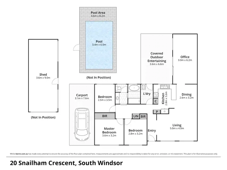 Floorplan of Homely house listing, 20 Snailham Crescent, South Windsor NSW 2756
