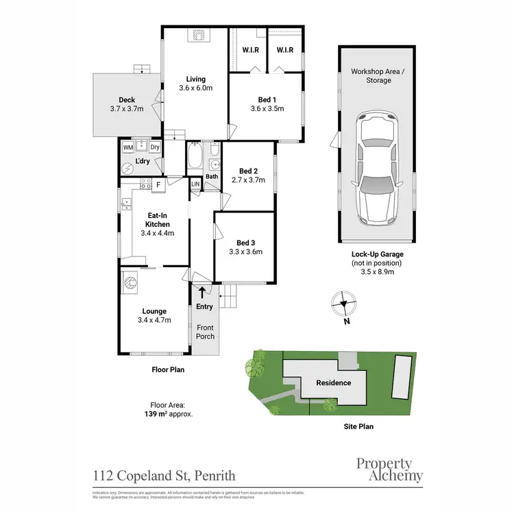 Floorplan of Homely house listing, 112 Copeland Street, Penrith NSW 2750