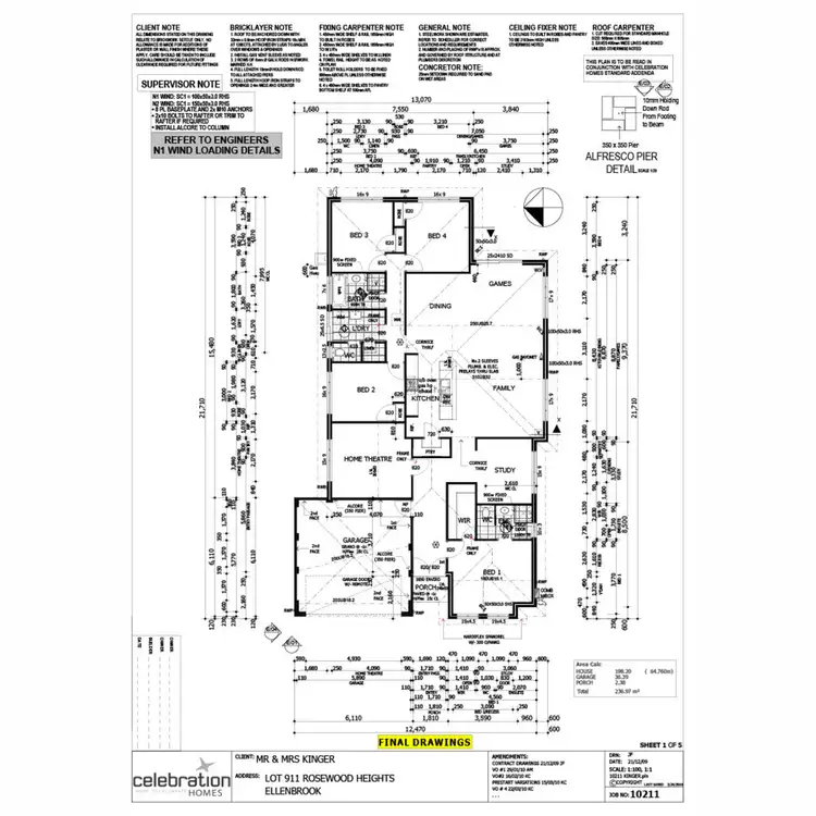 Floorplan of Homely house listing, 25 Rosewood Heights, Ellenbrook WA 6069