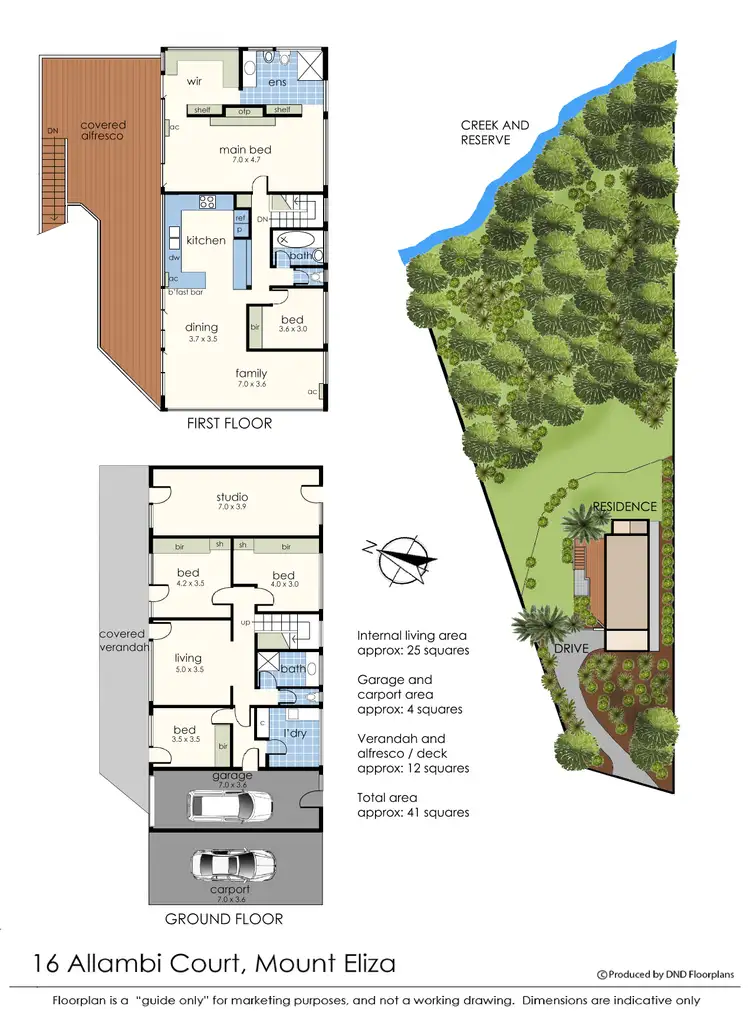 Floorplan of Homely house listing, 16 Allambi Court, Mount Eliza VIC 3930