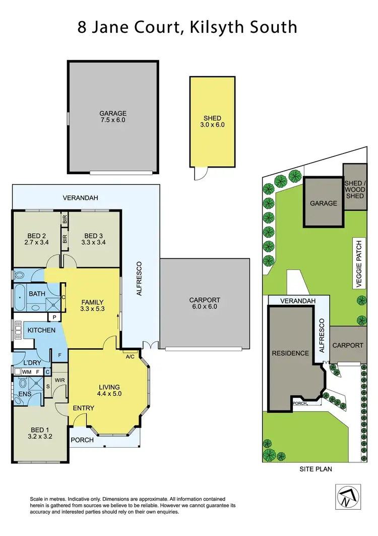 Floorplan of Homely house listing, 8 Jane Court, Kilsyth South VIC 3137