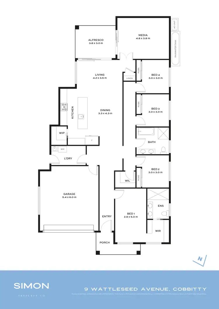 Floorplan of Homely house listing, 9 Wattleseed Avenue, Cobbitty NSW 2570