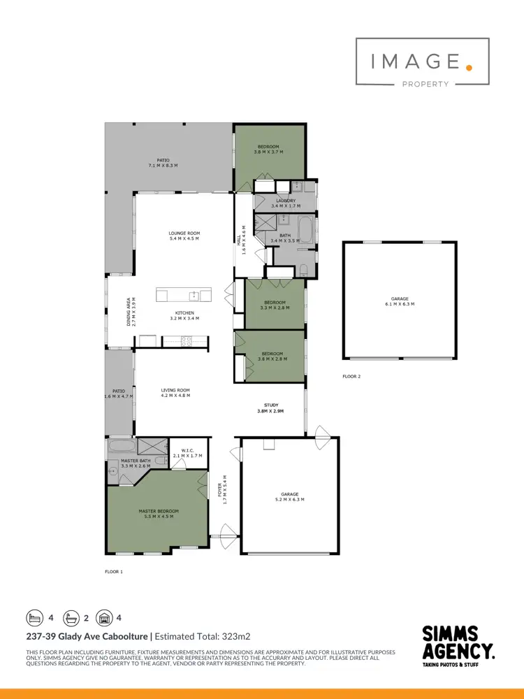 Floorplan of Homely house listing, 37-39 Glady Avenue, Caboolture QLD 4510