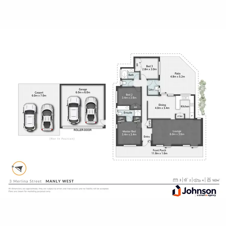 Floorplan of Homely house listing, 3 Merlina Street, Manly West QLD 4179