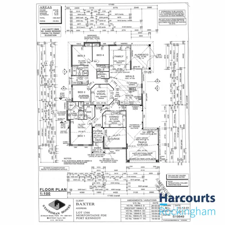Floorplan of Homely house listing, 68 Morfontaine Parade, Port Kennedy WA 6172