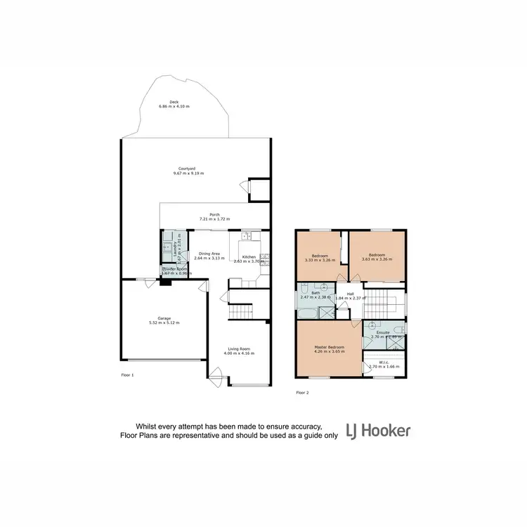 Floorplan of Homely townhouse listing, 12/9 Orchid Crescent, Fitzgibbon QLD 4018