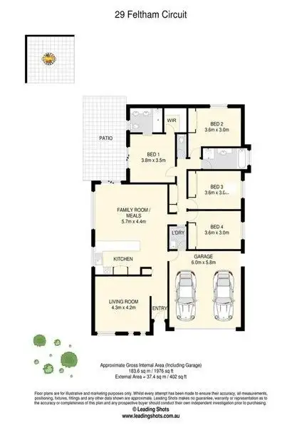 Floorplan of Homely house listing, 29 Feltham Circuit, Burpengary East QLD 4505