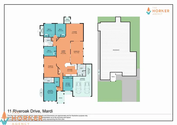 Floorplan of Homely house listing, 11 Riveroak Drive, Mardi NSW 2259