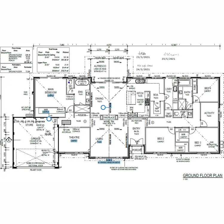 Floorplan of Homely house listing, 103 Sceptrum Avenue, Chittering WA 6084