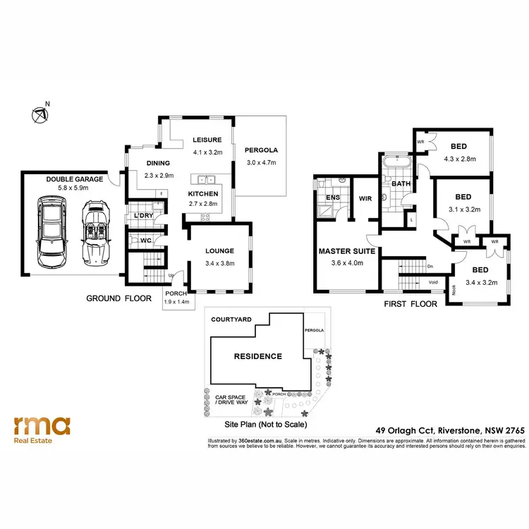 Floorplan of Homely house listing, 49 Orlagh Circuit, Grantham Farm NSW 2765