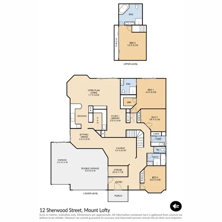 Floorplan of Homely house listing, 12 Sherwood Street, Mount Lofty QLD 4350