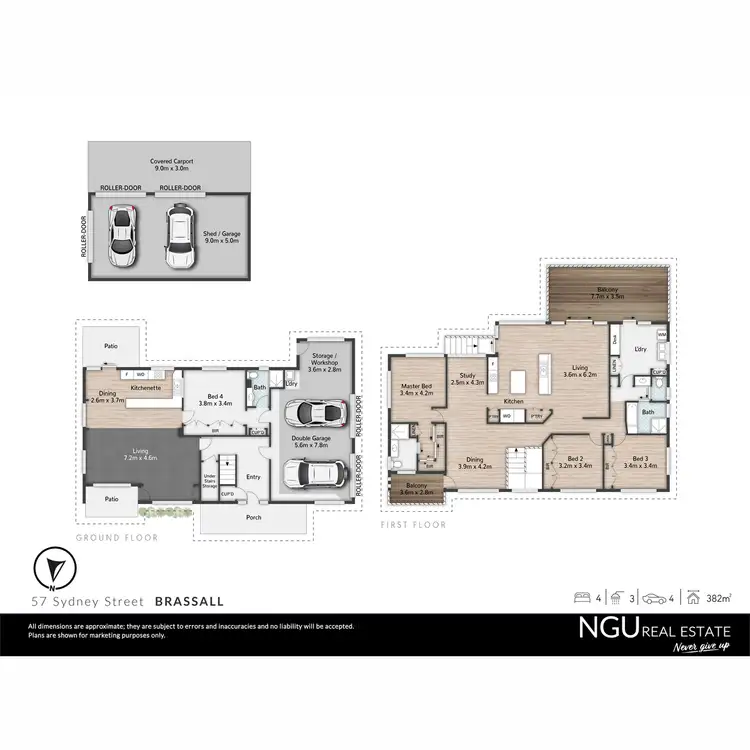 Floorplan of Homely house listing, 57 Sydney Street, Brassall QLD 4305