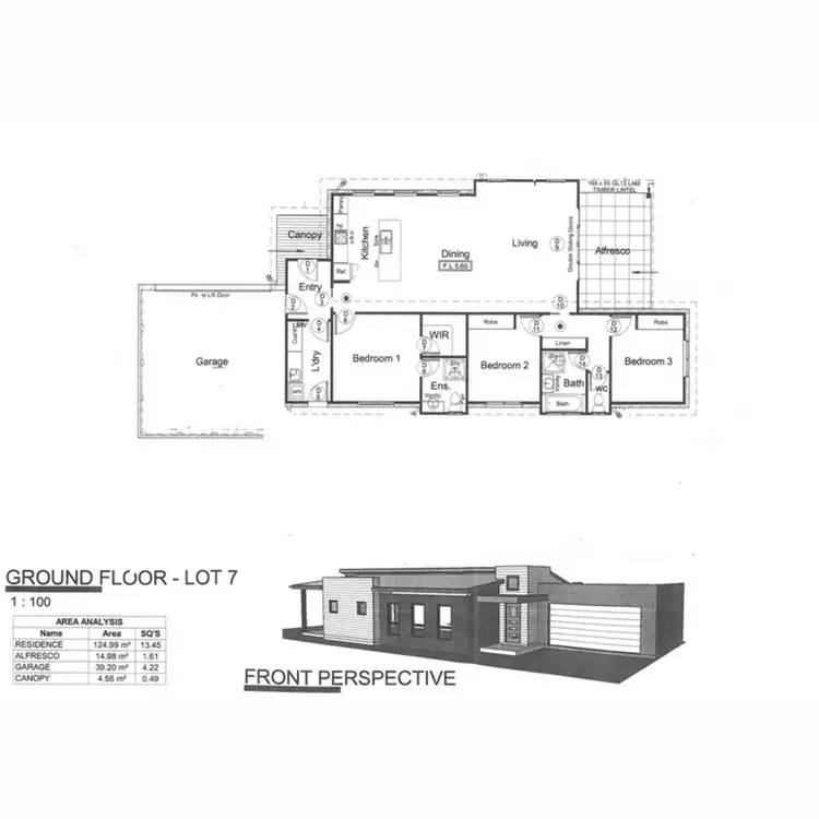 Floorplan of Homely house listing, 7/6 The Esplanade, Dennington VIC 3280