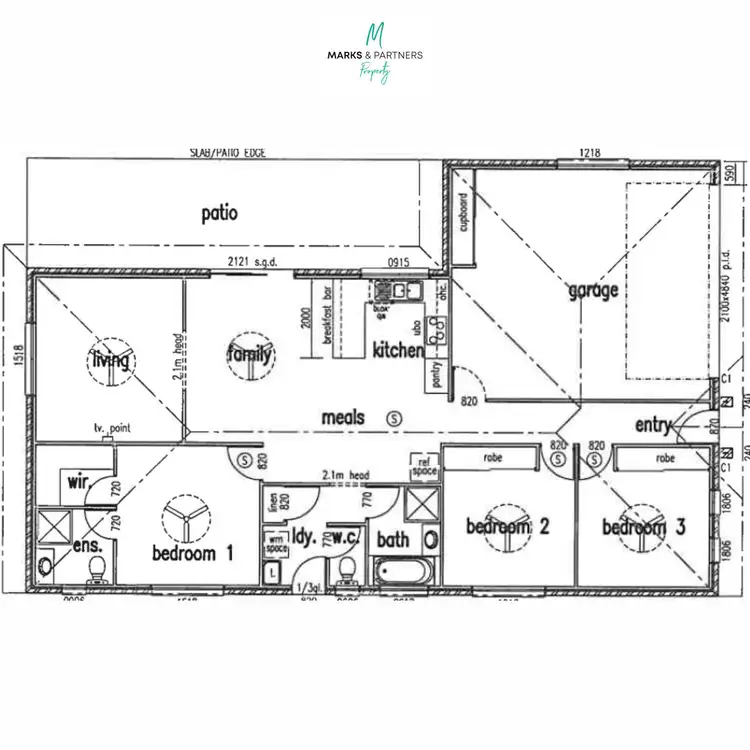 Floorplan of Homely house listing, 32 Cherry Venture Drive, Eli Waters QLD 4655