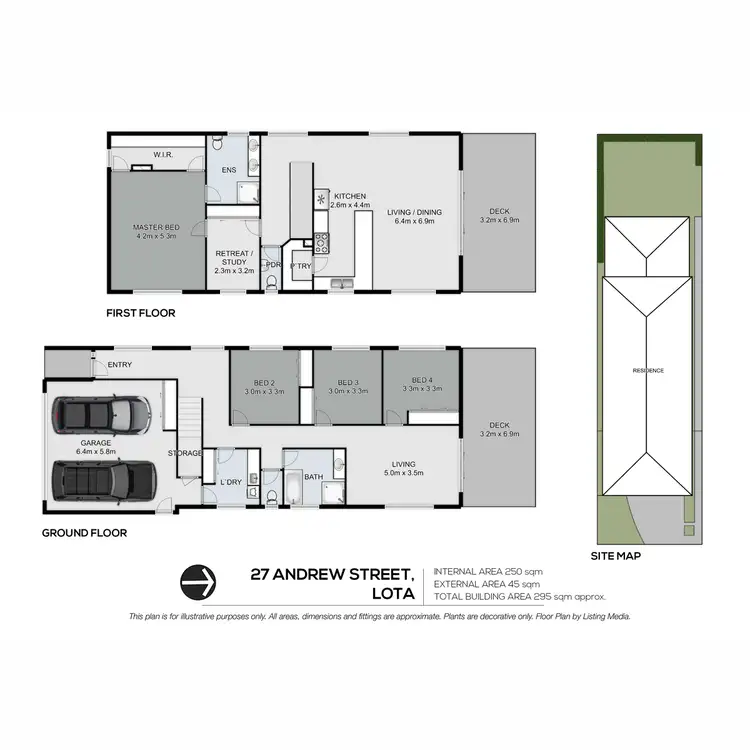 Floorplan of Homely house listing, 27 Andrew Street, Lota QLD 4179