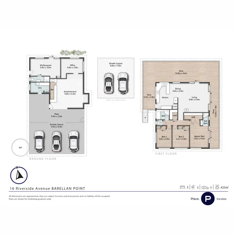 Floorplan of Homely house listing, 16 Riverside Avenue, Barellan Point QLD 4306