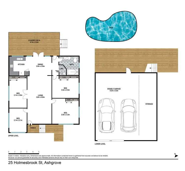 Floorplan of Homely house listing, 25 Holmesbrook Street, Ashgrove QLD 4060