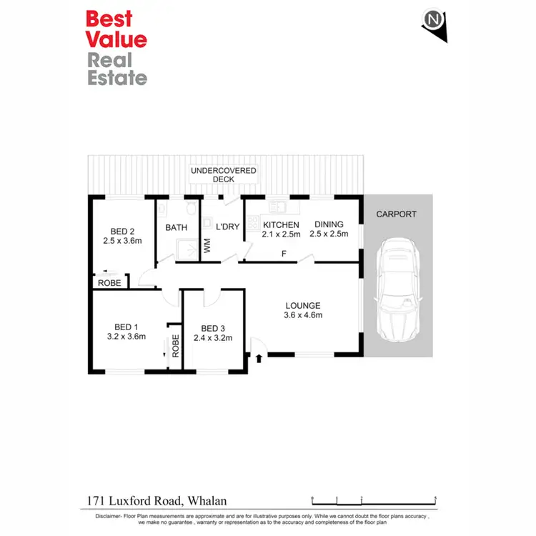 Floorplan of Homely house listing, 171 Luxford Road, Whalan NSW 2770