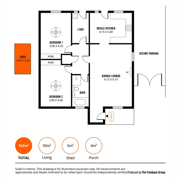 Floorplan of Homely house listing, 6 Knight Court, Salisbury East SA 5109