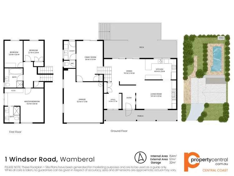 Floorplan of Homely house listing, 1 Windsor Road, Wamberal NSW 2260