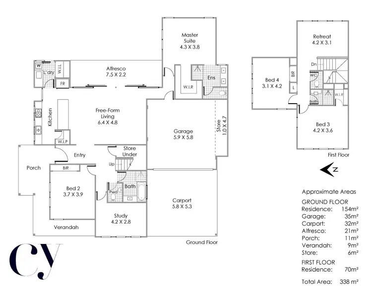 Floorplan of Homely house listing, 2A Myera Street, Swanbourne WA 6010